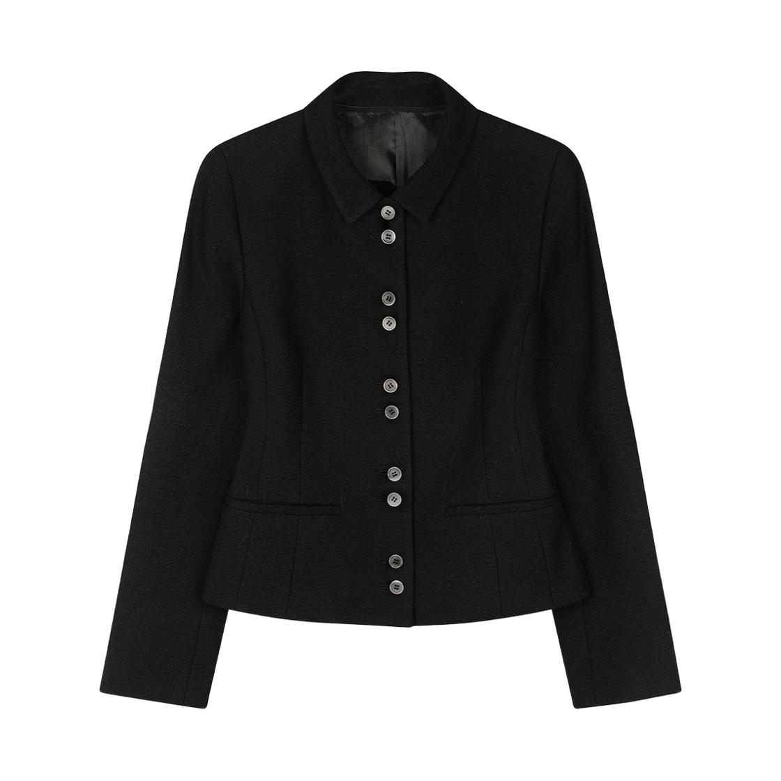 레이즈미야 셀레나 셋업 울 트위드 자켓 블랙(REISE MIYA Selena Set Up Wool Tweed Jacket Black)