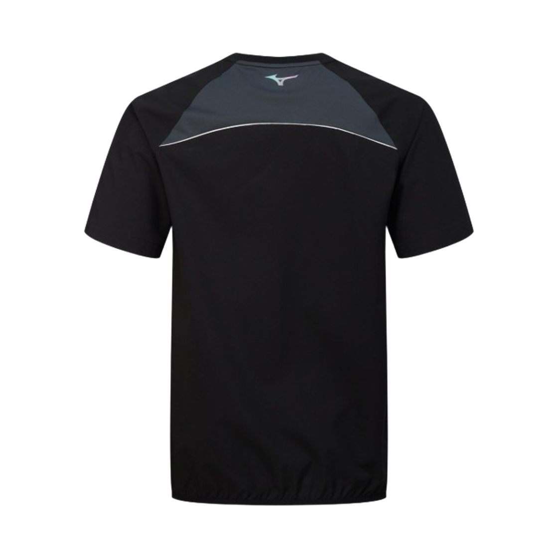 미즈노 숏슬리브 블록 라운드 피스테 티셔츠 블랙(Mizuno Short Sleeve Block Round Piste T-Shirt Black) - 2