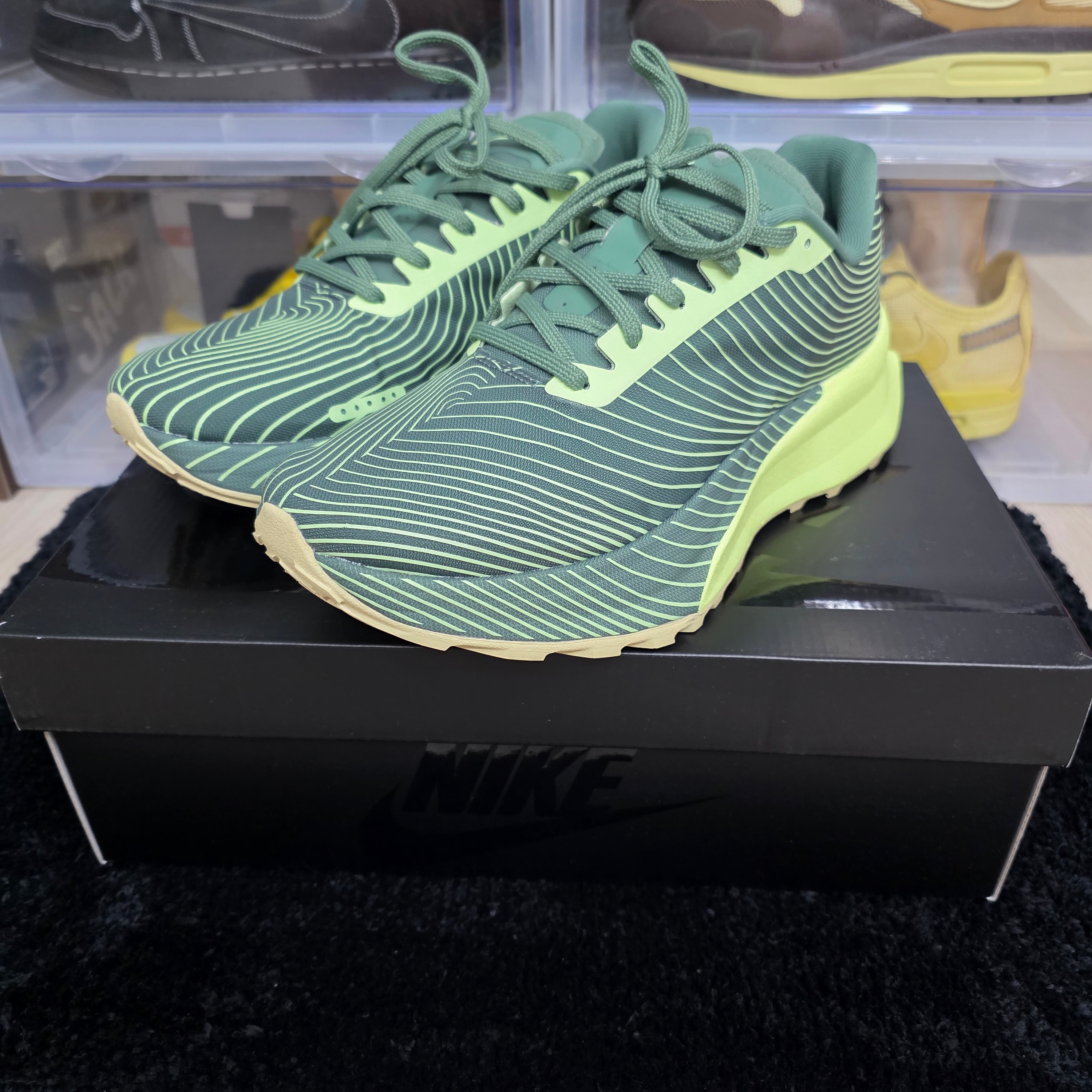 Nike ACG Ultrafly Trail Dutch Green 착용 스타일