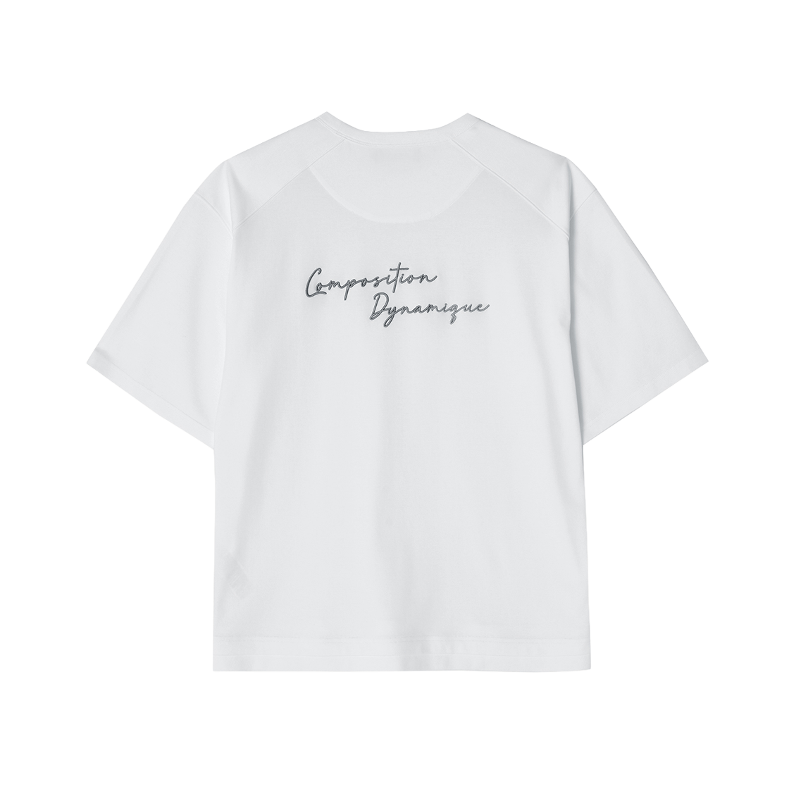 지오송지오 셈블런스 슬로건 티셔츠 화이트 ZH2TS808WH(ZIOSONGZIO SEMBLANCE Slogan T Shirt White) - 2