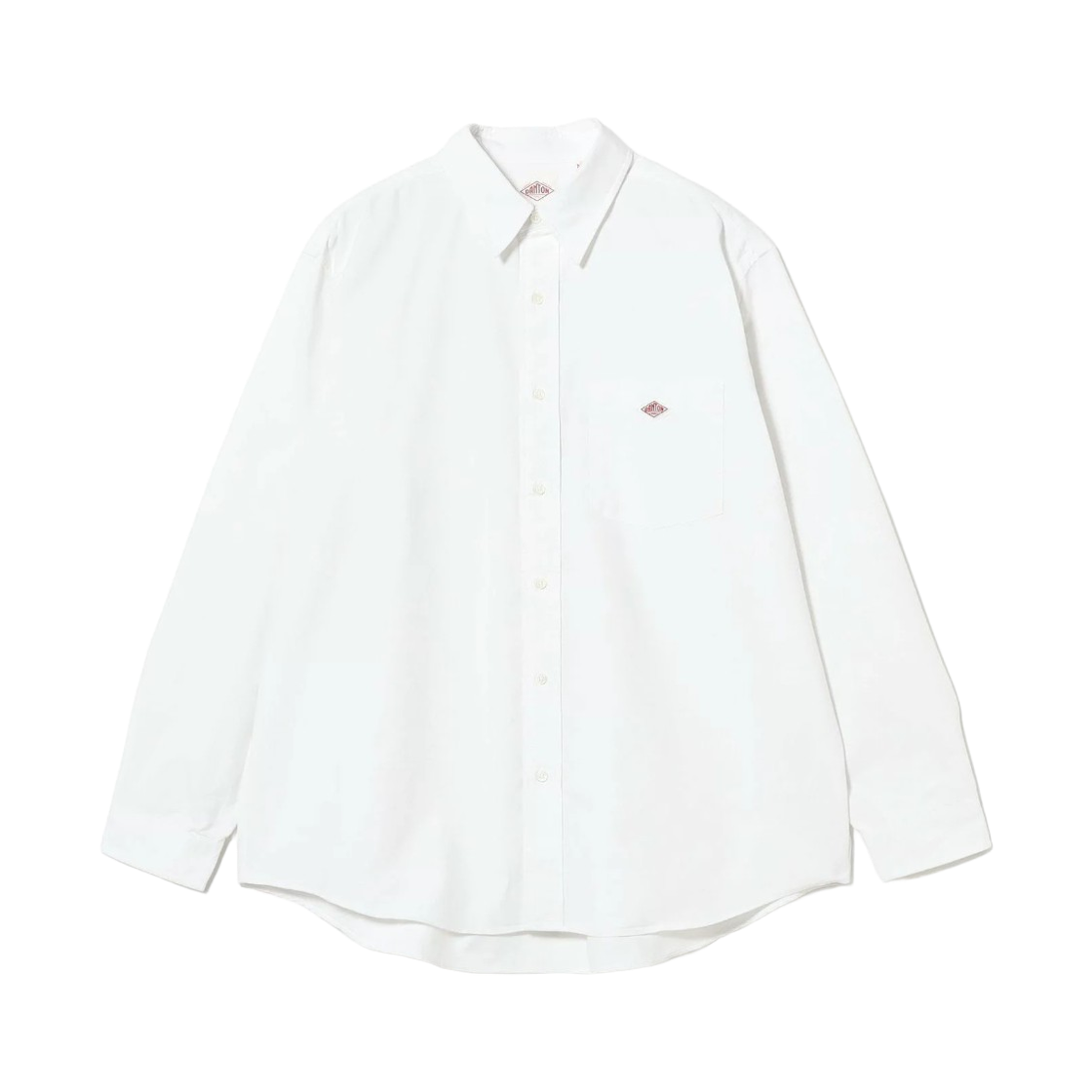 DT-B0116 Danton x Beams Cool Max Oxford Button Down Shirt White