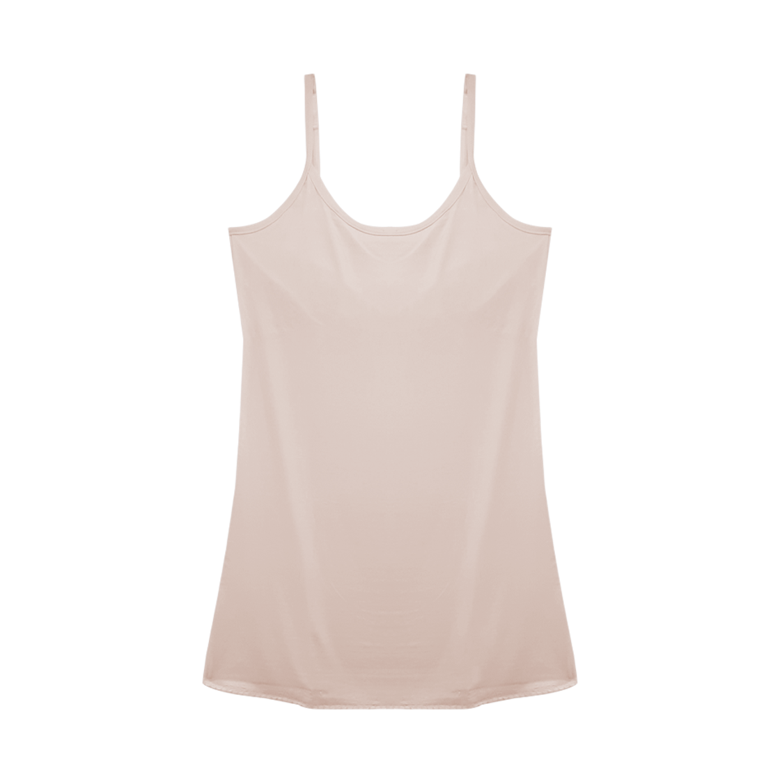 (W) 에이원 캡내장 인견 스트랩 슬립 1005 베이지((W) AONE Cap-Insert Rayon Strap Slip 1005 Beige) - 1
