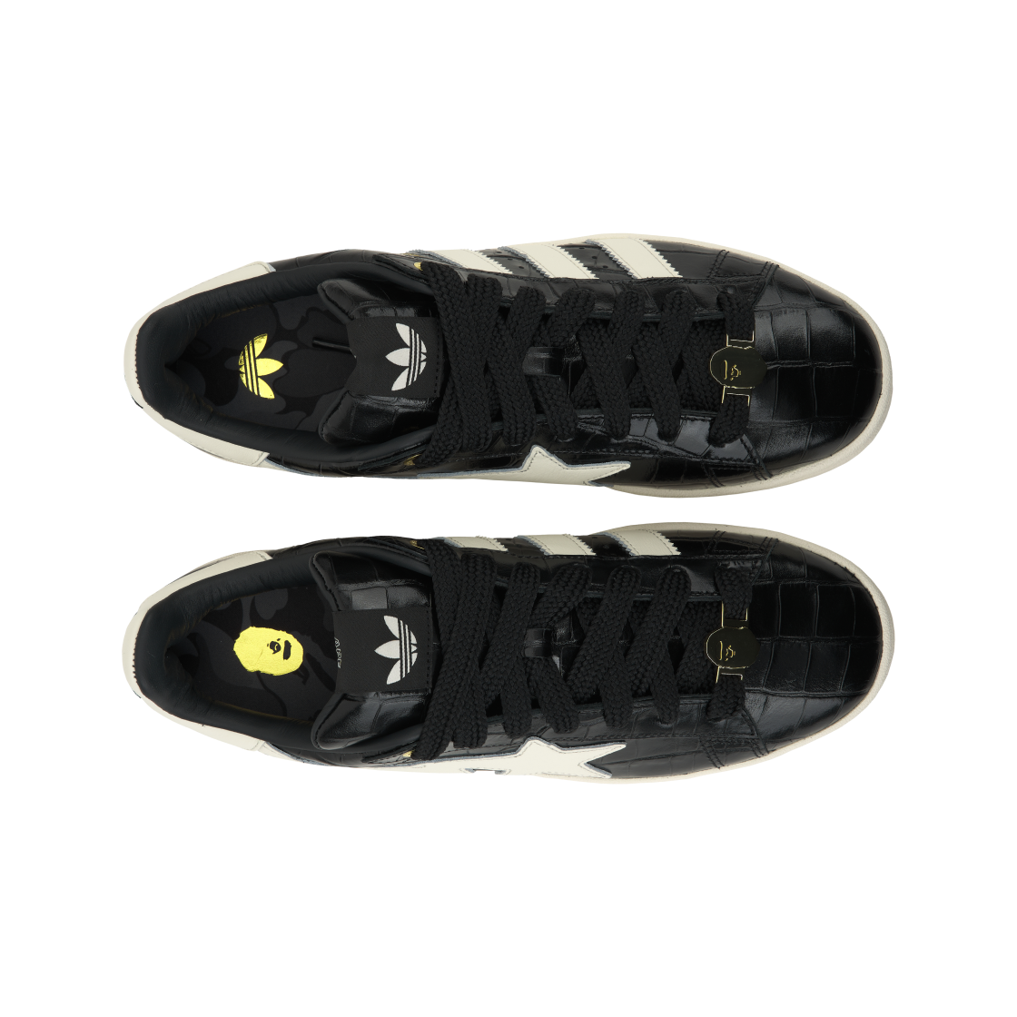 아디다스 x 베이프 캠퍼스 00s 코어 블랙 오프 화이트(Adidas x BAPE Campus 00s Core Black Off White) - 5