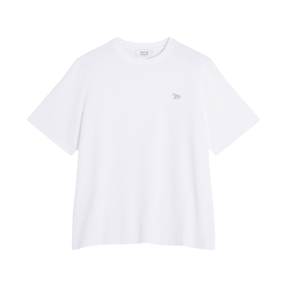 OW00130KJ0119-P100 (W) Maison Kitsune Baby Fox Comfort T-Shirt White