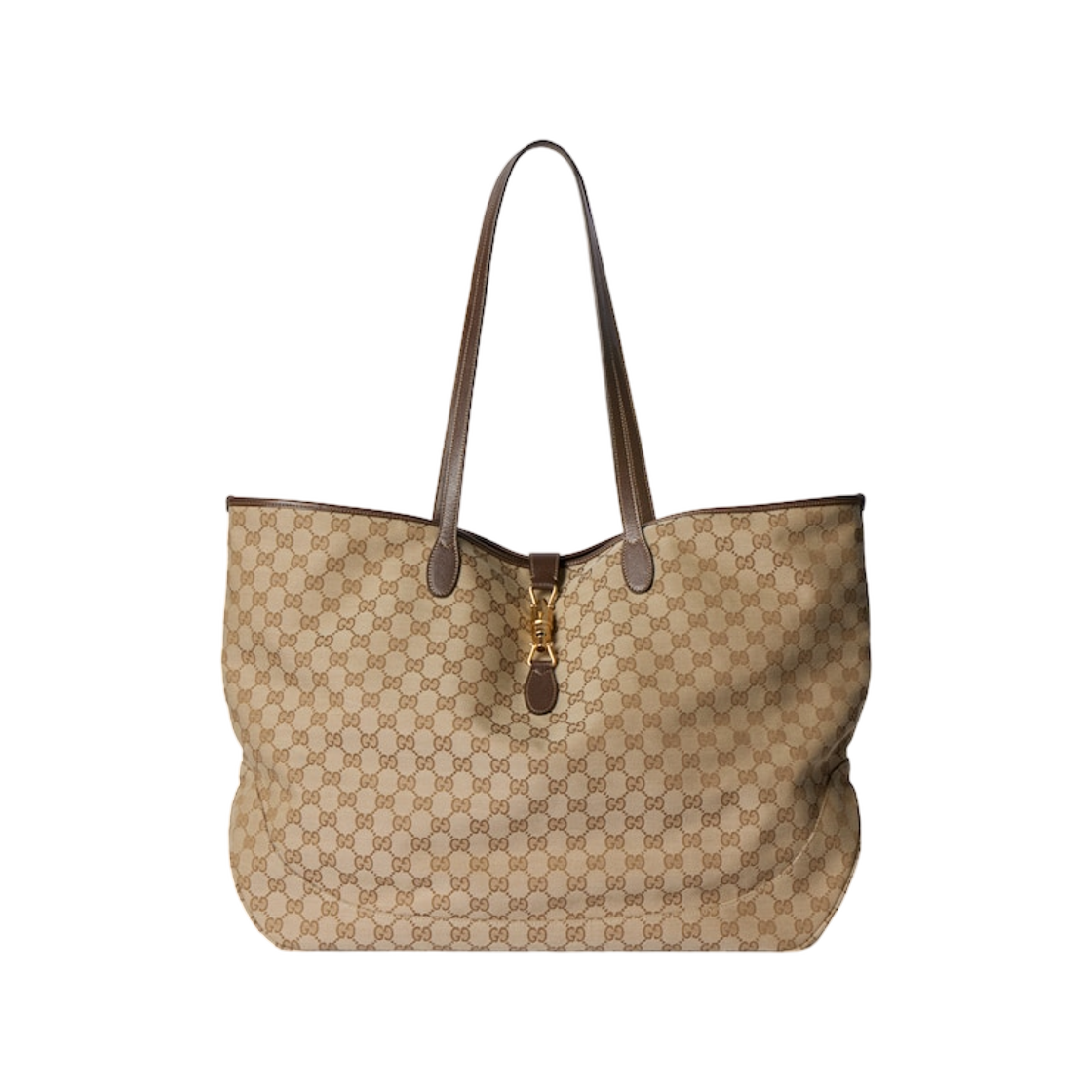 구찌 재키 라지 토트백 샌드 다크 브라운(Gucci Jackie Large Tote Bag Sand Dark Brown) - 1