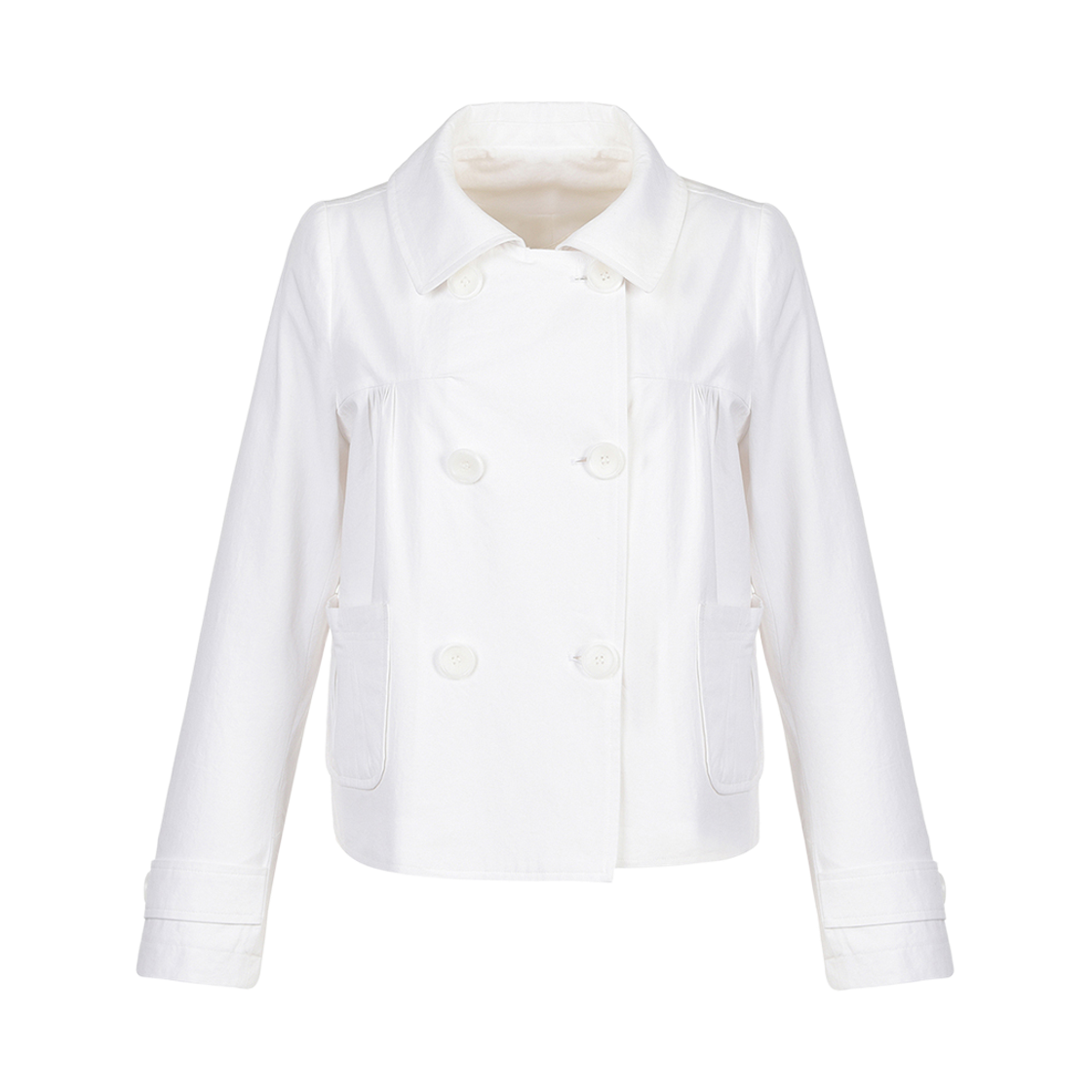 레이즈미야 피아 더블 자켓 화이트(REISE MIYA Piaa Double Jacket White) - 1