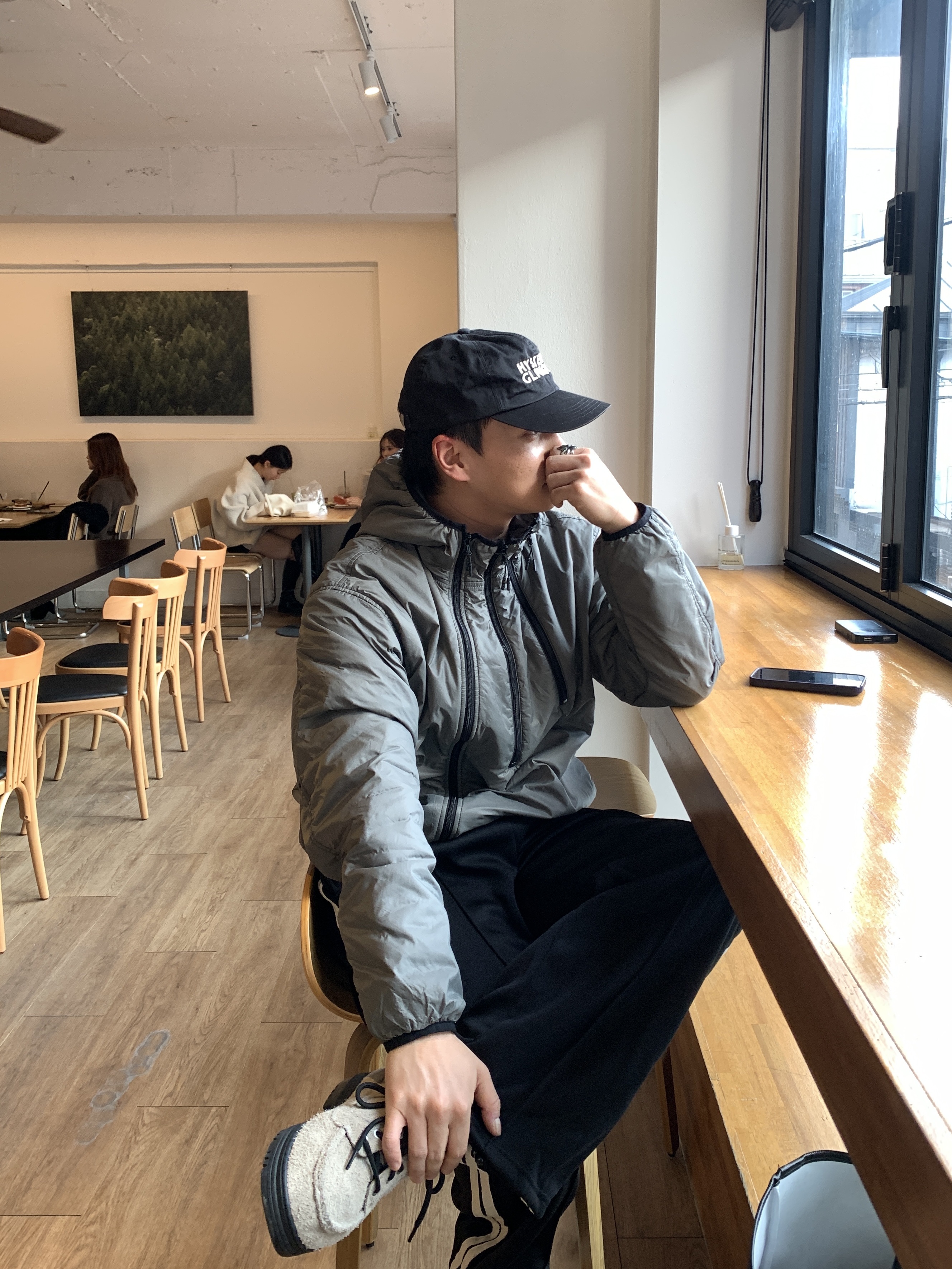 Timberland x Thisisneverthat Heritage Gore-Tex Moc Toe Mid Boots Desert - Wide 착용 스타일