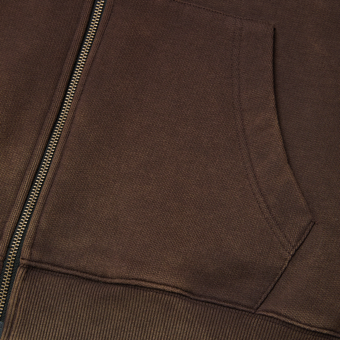 엠엠아이씨 더스크 후드 집업 브라운(MMIC Dusk Hood Zip Up Brown) - 3