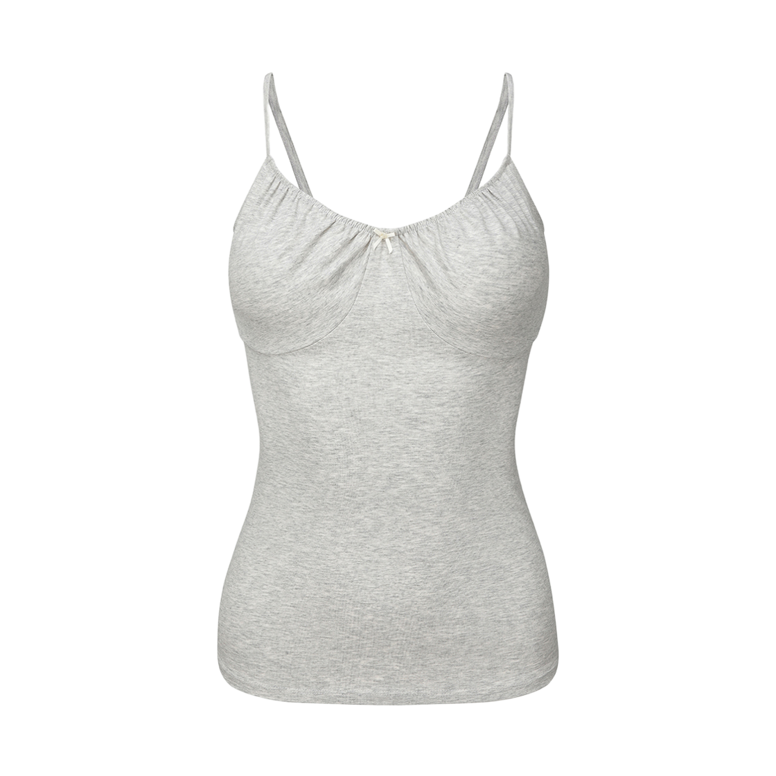 레이즈미야 쿨링 시쉘 리본 슬리브리스 라이트 그레이(REISE MIYA Cooling Seashell Ribbon Sleeveless Light Grey) - 1