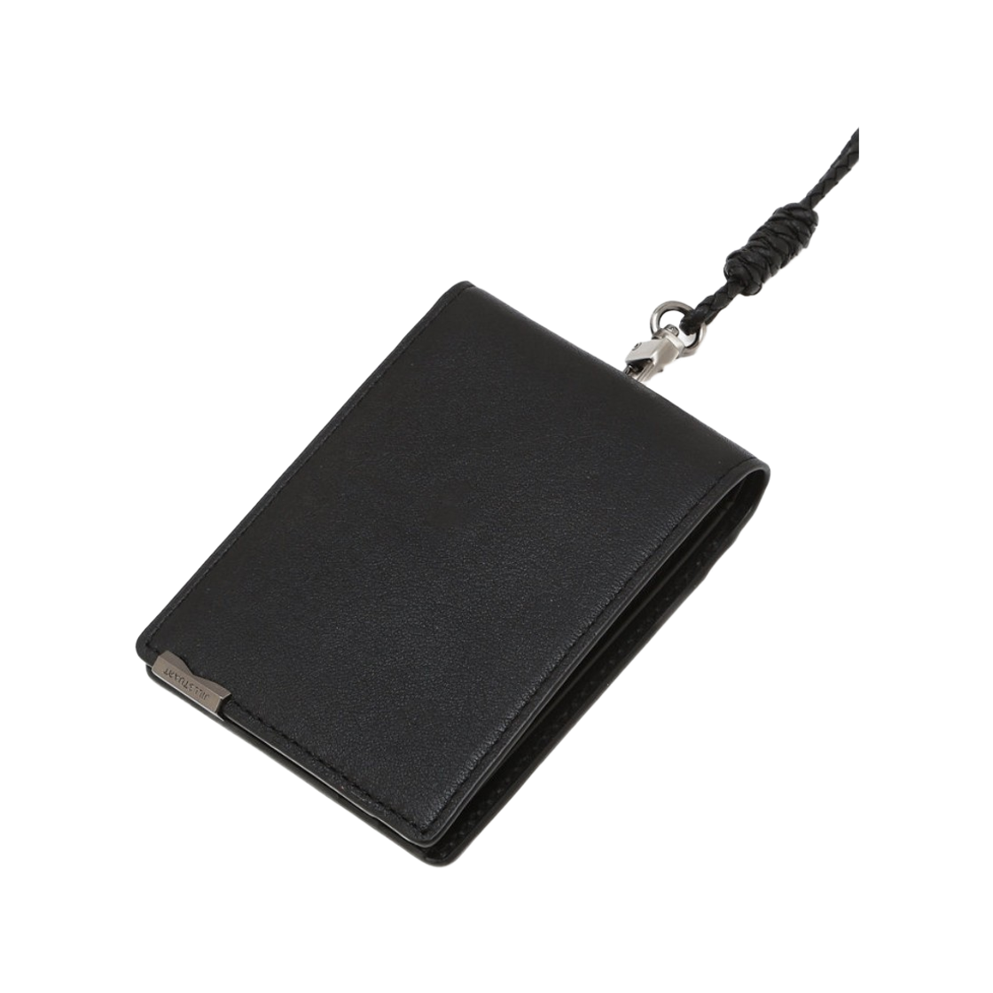 질스튜어트 액세사리 남성 블랙 로고장식 소가죽 카드지갑 JUHO6E550BK 블랙(Jillstuart Men's Acc Black Logo Detail Cow Leather Card Wallet Juho6E550Bk Black) - 3