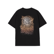 SONGZIO COLLECTION Archanggel Ghost Fold T Shirt Black