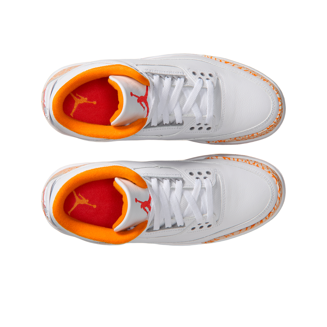 (W) 조던 3 레트로 오렌지 시트러스((W) Jordan 3 Retro Orange Citrus) - 2