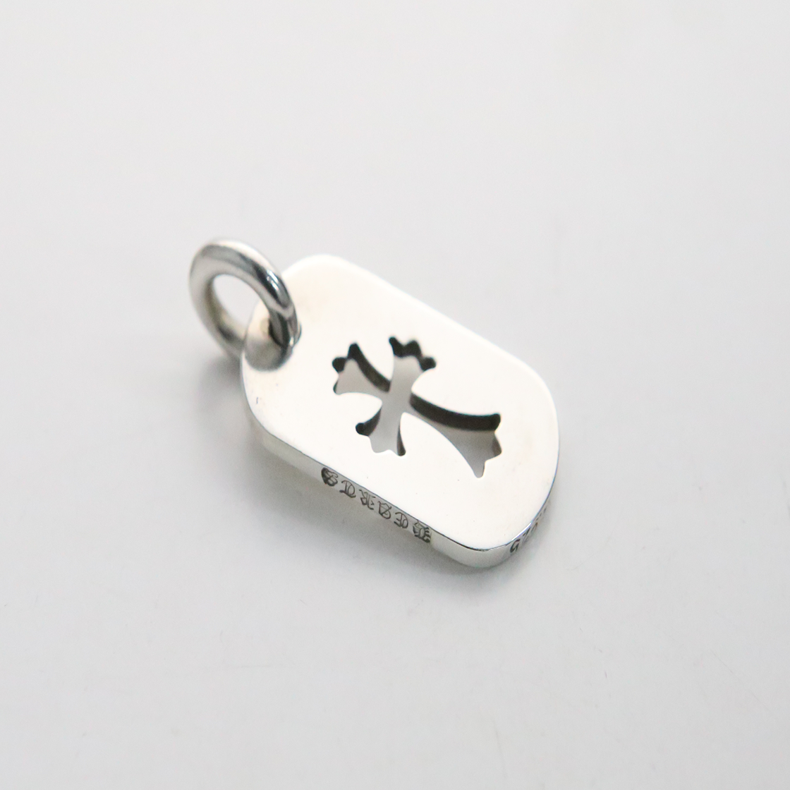 한스룸 크롬하츠 컷아웃 크로스 도그택 스몰(Hansroom Chrome Hearts Cutout Cross Dog Tag SML) - 4
