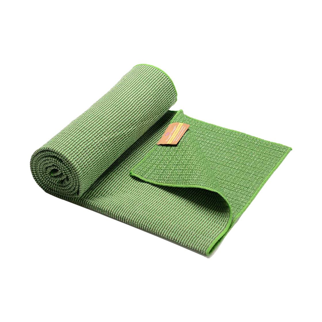 hm_t_a04 HUGGERMUGGER The Yoga Towel Lime Green