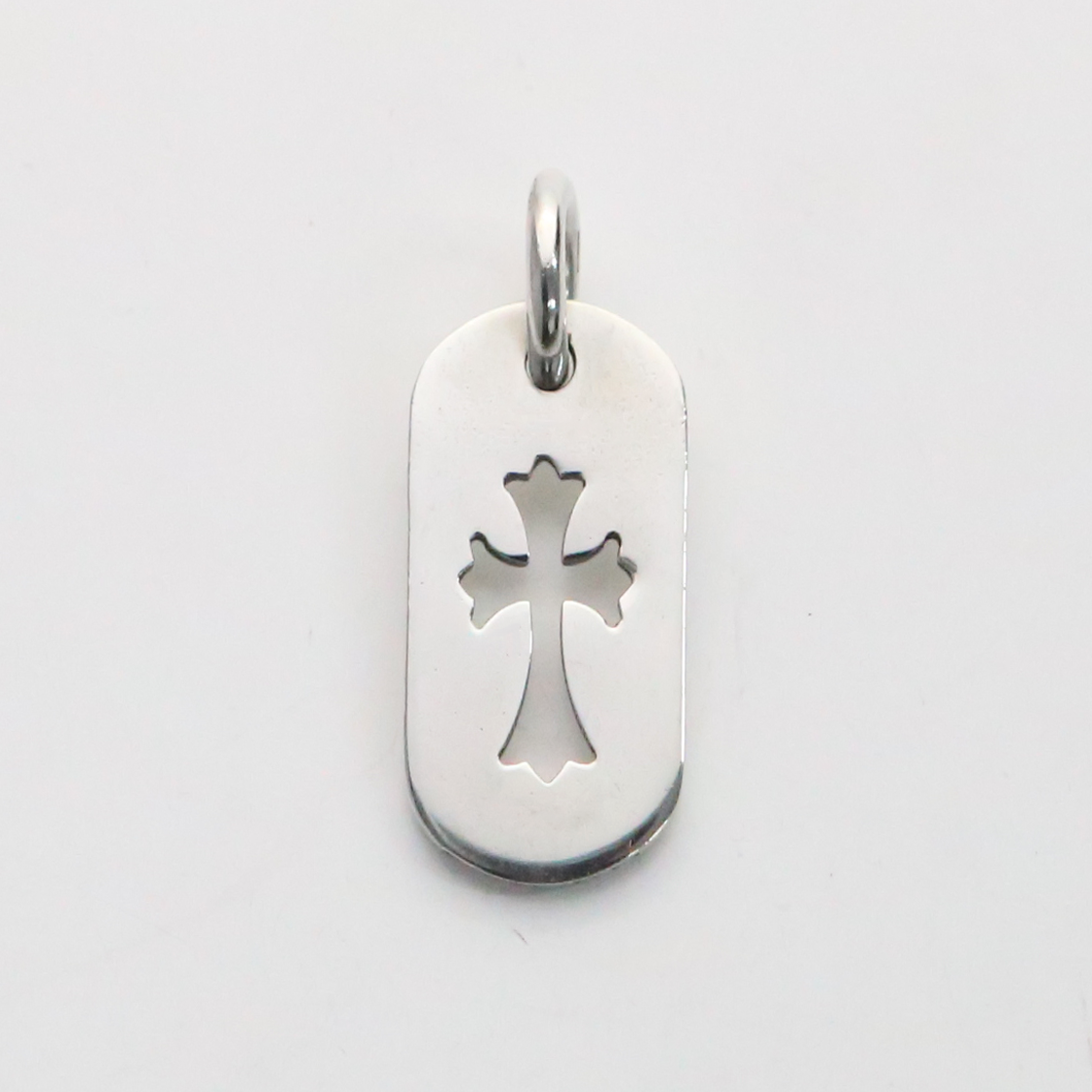 한스룸 크롬하츠 컷아웃 크로스 도그택 스몰(Hansroom Chrome Hearts Cutout Cross Dog Tag SML) - 2