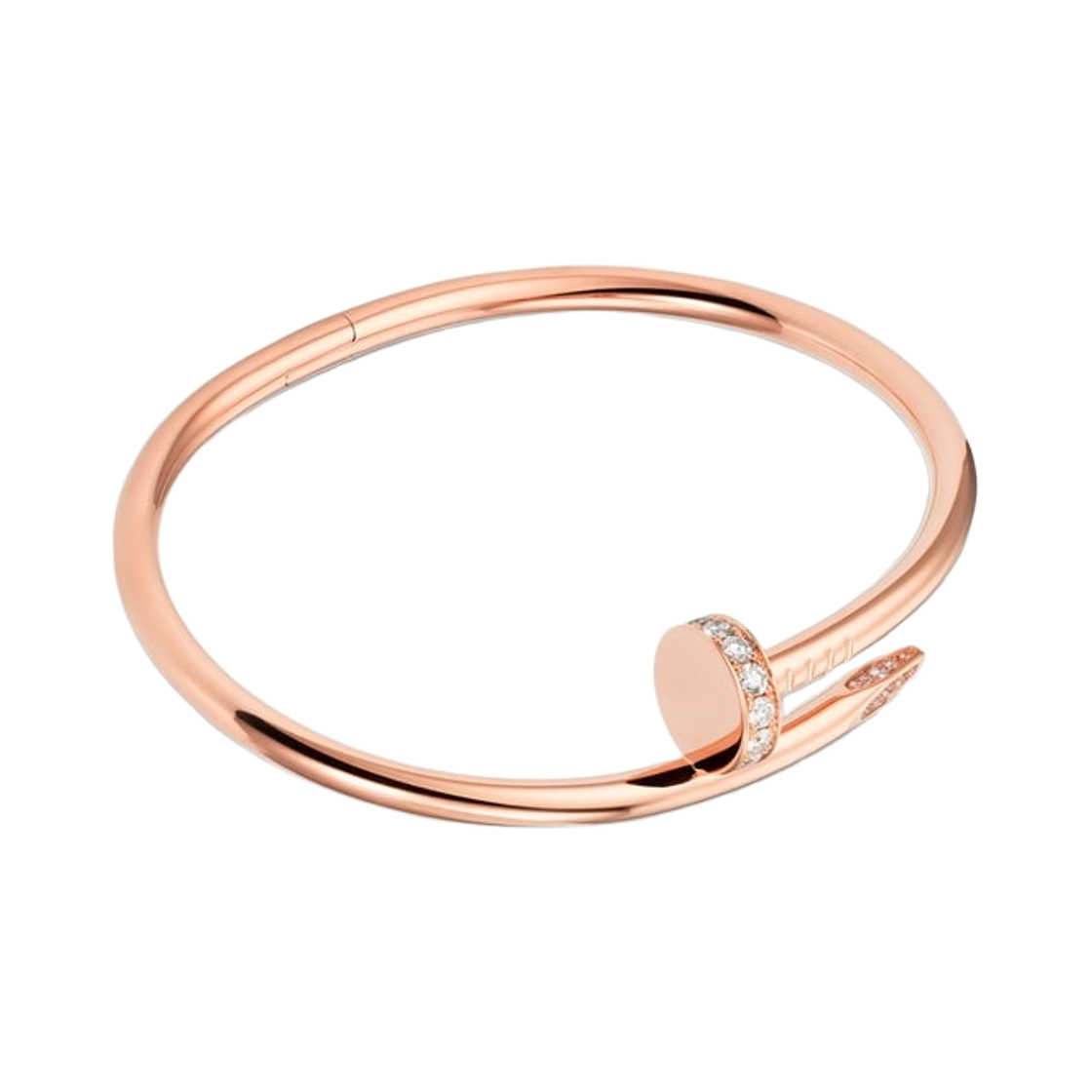 B60485 Cartier Juste un Clou Bracelet Rose Gold Diamond
