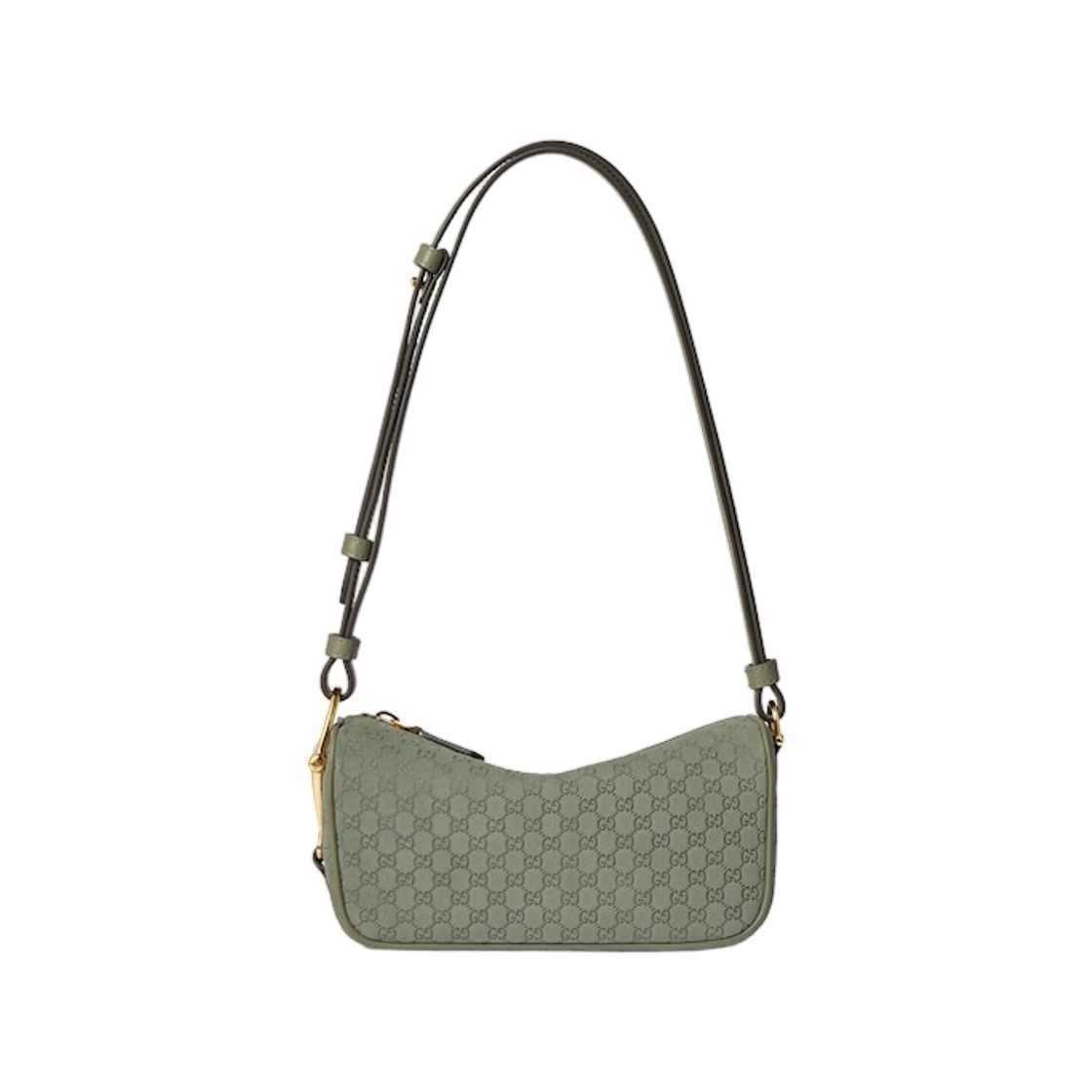 구찌 하프 홀스빗 미니 백 세이지 그린(Gucci Half Horsebit Mini Bag Sage Green) - 1