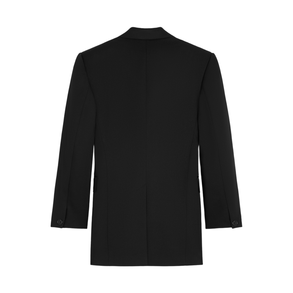 (W) 셀린느 콜론느 자켓 다이애그널 울 블랙((W) Celine Colonne Jacket in Diagonal Wool Black) - 2