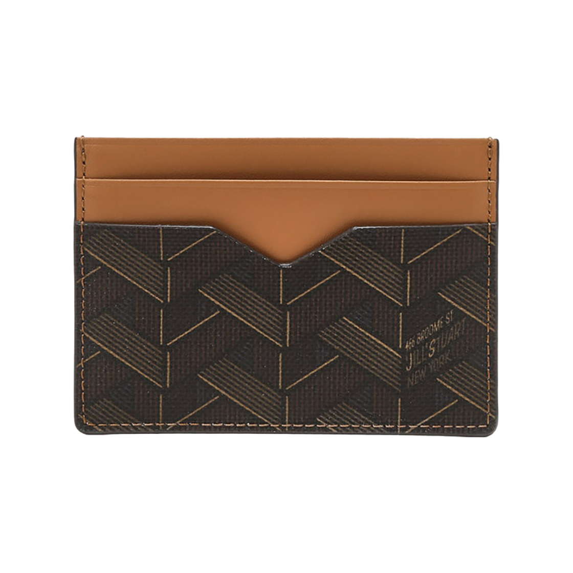 질스튜어트 액세사리 남성 브라운 로젤라 패턴 카드지갑 JUHO5F391W2 브라운(Jillstuart Men's Acc Brown Rosella Pattern Card Wallet Juho5F391W2 Normal Brown) - 1