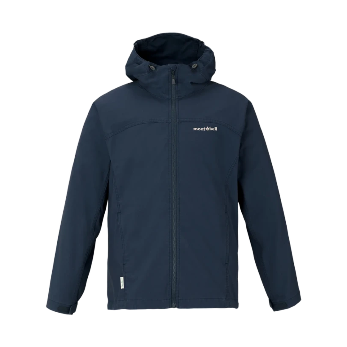 2103120 (W) Montbell Washed Out Core Spun Hooded Jacket Navy