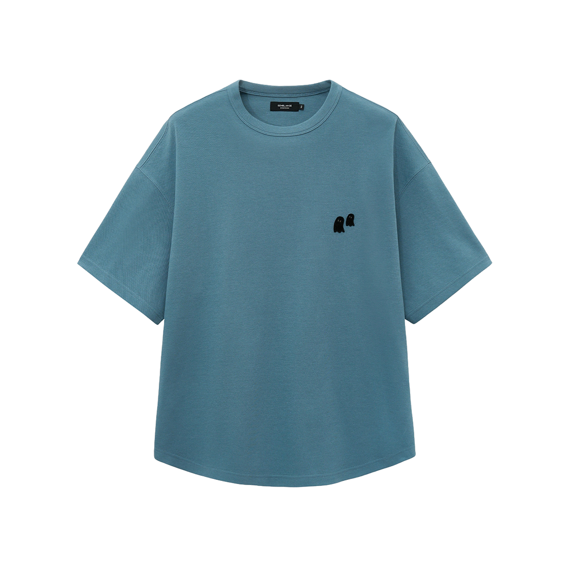 지오송지오 셈블런스 오버사이즈 티셔츠 블루 ZH2TS803BL