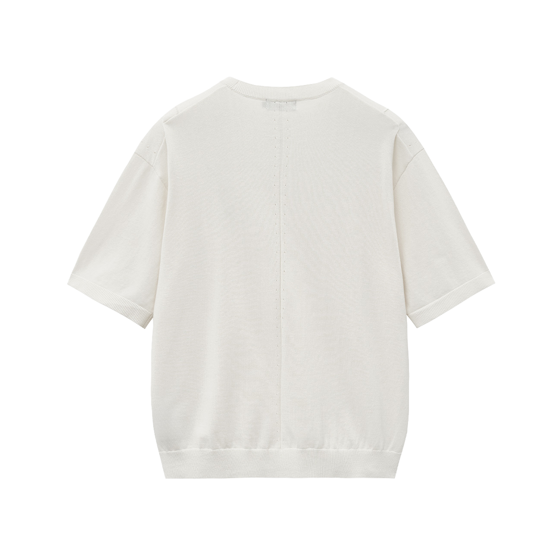 지오송지오 셈블런스 퓨어코튼 크루넥 니트 아이보리 ZH2KT872IV(ZIOSONGZIO SEMBLANCE Pure Cotton Crewneck Knit Ivory) - 2