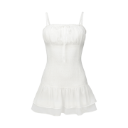 REISE MIYA Fairy Shasha Mini Dress White