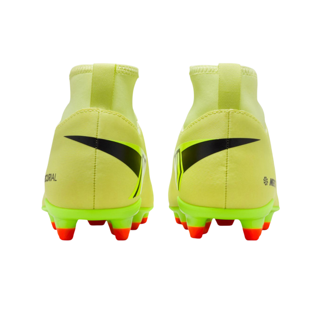 (JR) 나이키 머큐리얼 슈퍼플라이 10 클럽 FG/MG 라임라이트 하이퍼 크림슨((JR) Nike Mercurial Superfly 10 Club FG/MG Limelight Hyper Crimson) - 3