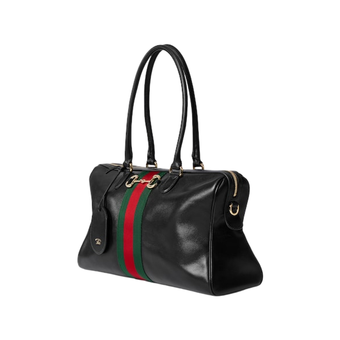 구찌 Borsetto 라지 보스턴 백 블랙(Gucci Borsetto Large Boston Bag Black) - 2