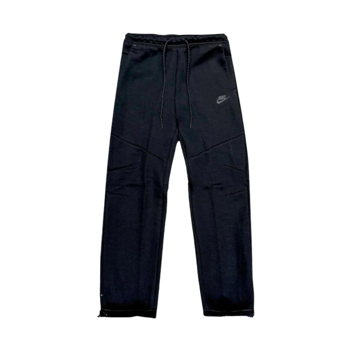 나이키 테크 오픈 헴 플리스 팬츠 블랙 - 아시아(Nike Tech Open Hem Fleece Pants Black - Asia) - 1