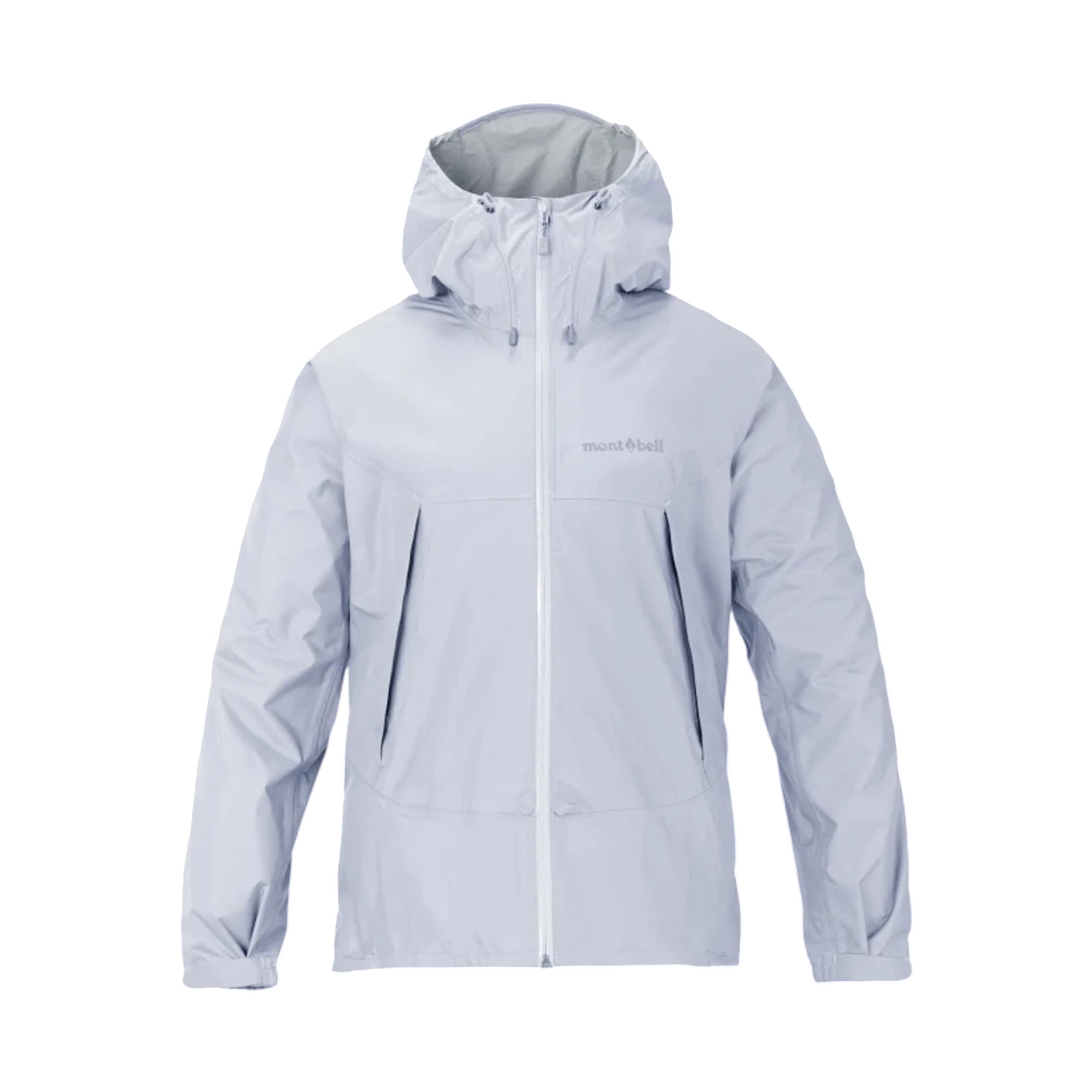 1128777 (W) Montbell Rain Hiker Jacket Light Blue