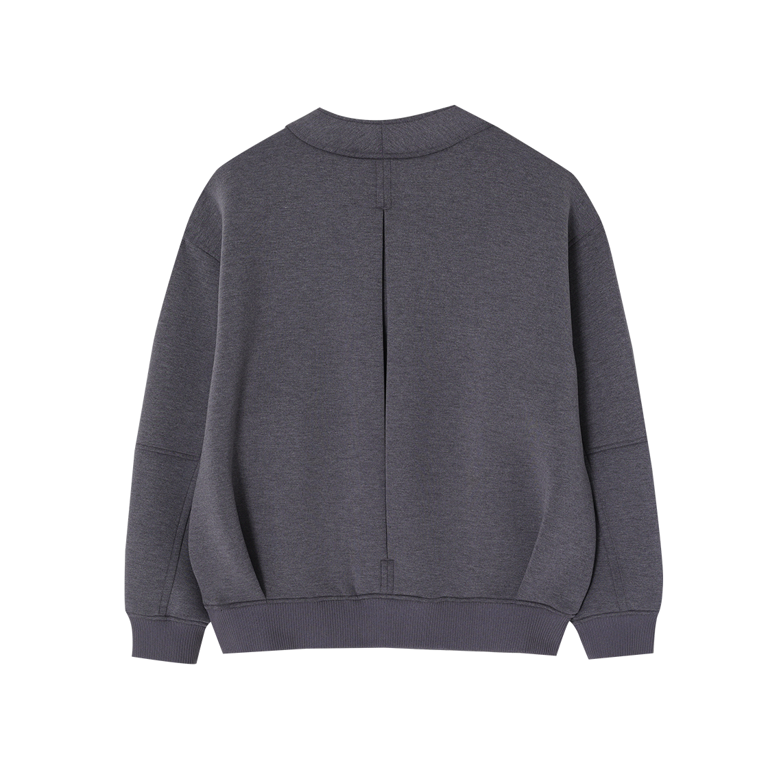 지오송지오 셈블런스 카라리스 점퍼 그레이 ZH2JP802GY(ZIOSONGZIO SEMBLANCE Collarless Jumper Grey) - 2