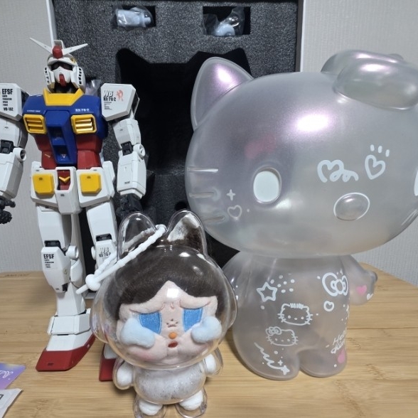 Pop Mart Hello Kitty 50th Anniversary Big Figure 착용 스타일 - 1