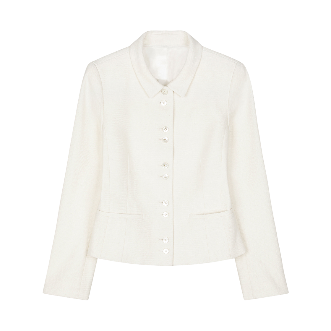 레이즈미야 셀레나 셋업 울 트위드 자켓 아이보리(REISE MIYA Selena Set Up Wool Tweed Jacket Ivory)