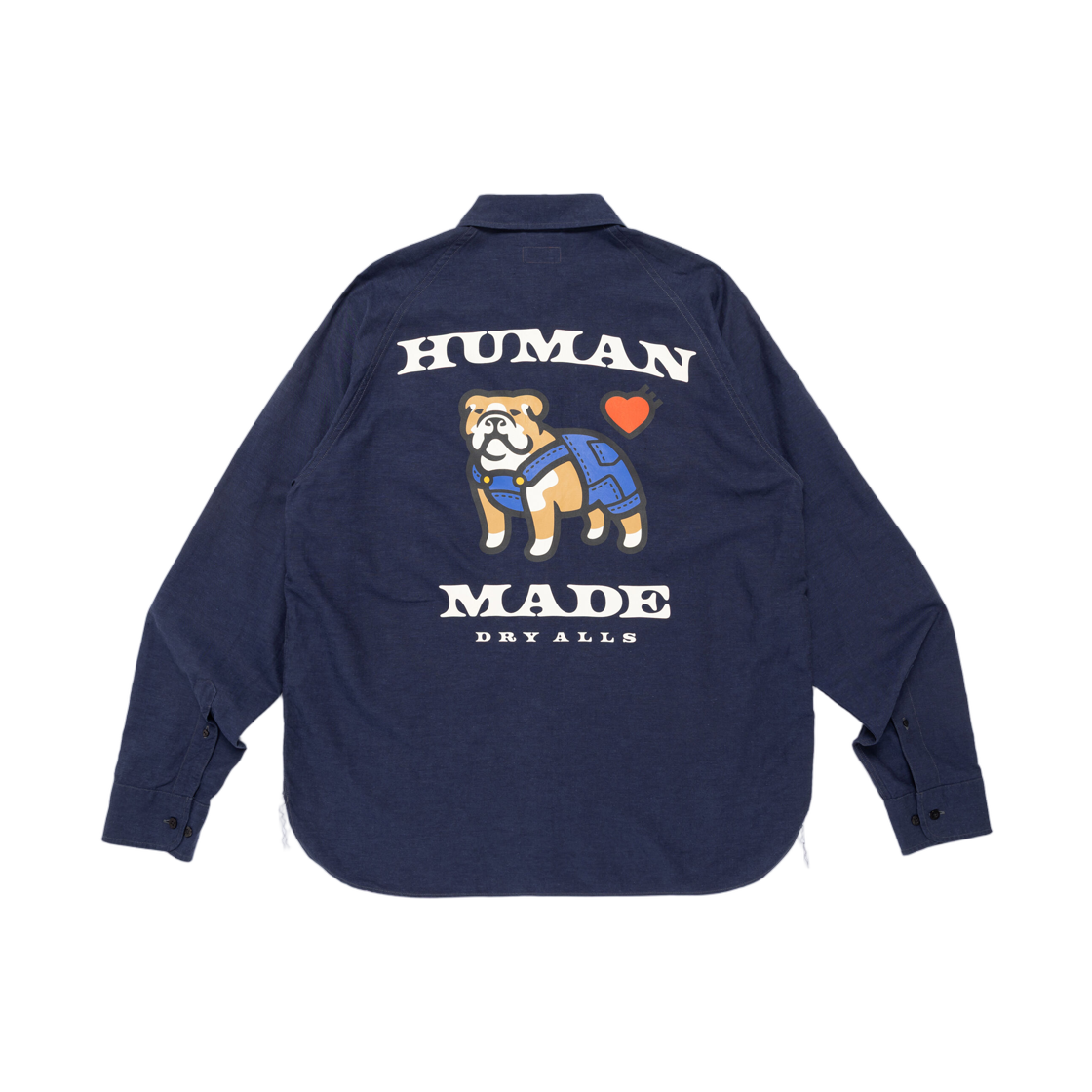 HM31SH001 Human Made Work Shirt Navy