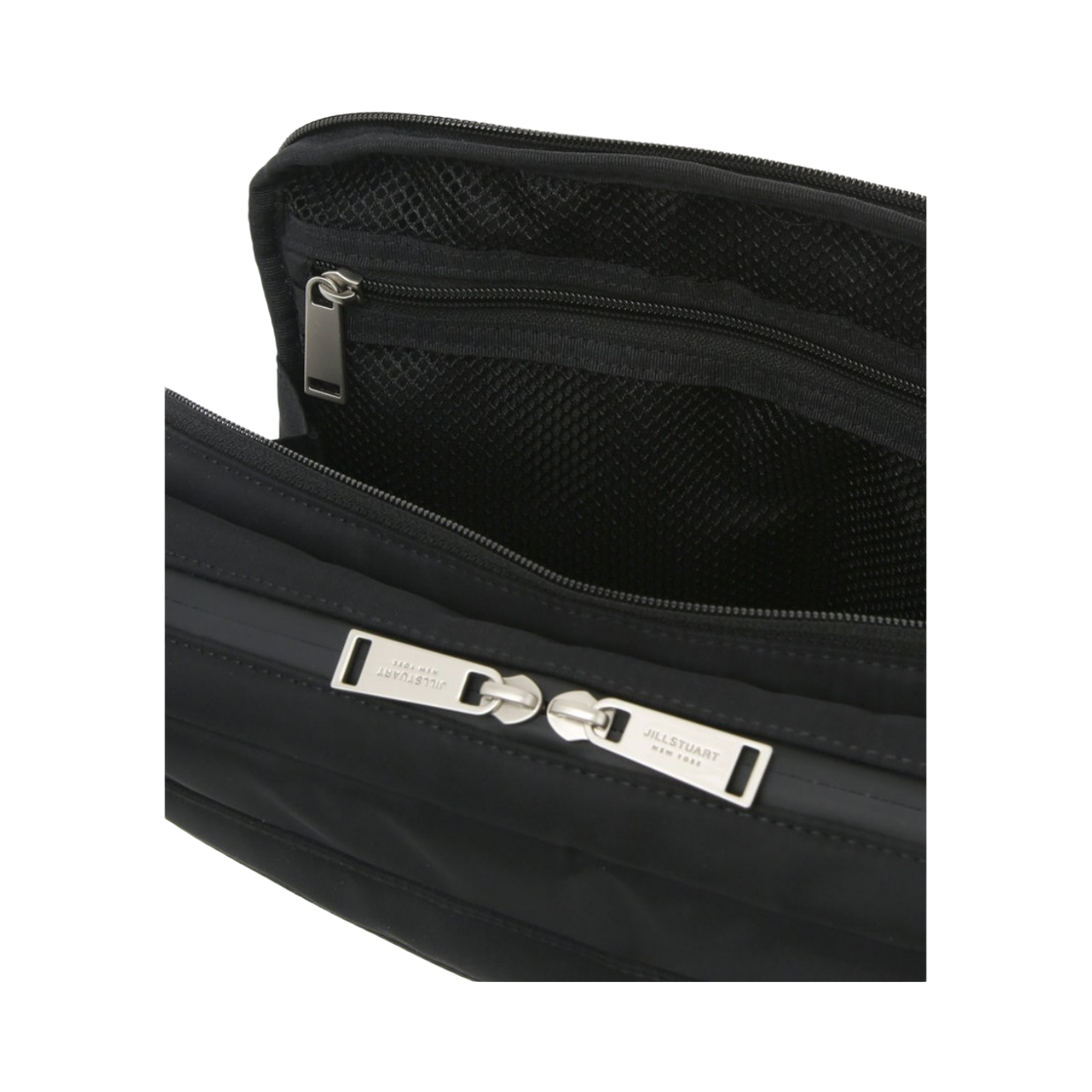 질스튜어트 액세사리 남성 에반 블랙 투포켓 나일론 크로스백 JUBA5F500BK 블랙(Jillstuart Men's Acc Evan Black Two-Pocket Nylon Crossbody Bag Juba5F500Bk Black) - 5