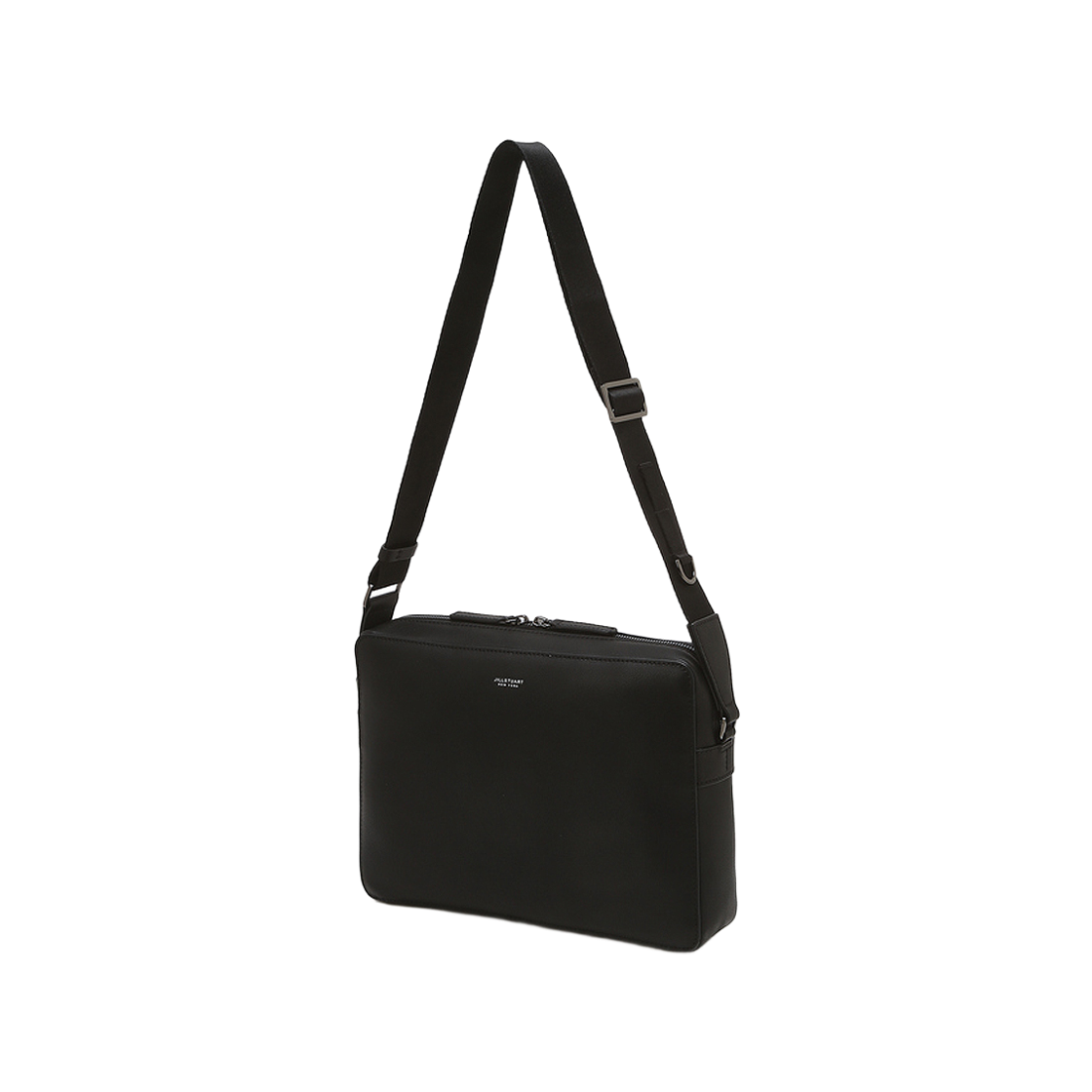 JUBA5F632BK Jillstuart Men's Acc Luke Black Cow Leather Crossbody Bag Juba5F632Bk Black