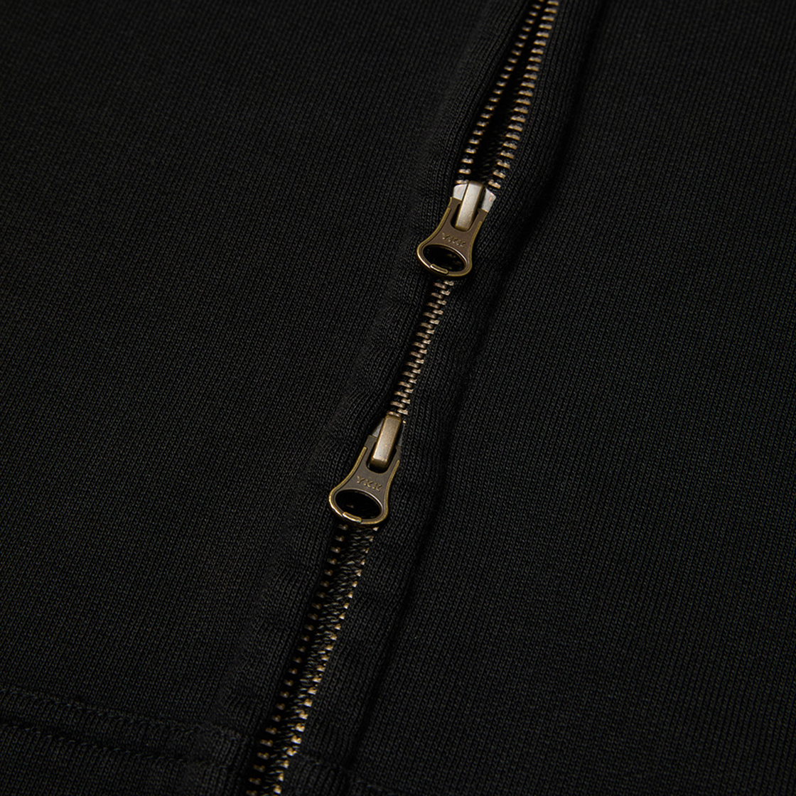 엠엠아이씨 더스크 후드 집업 블랙(MMIC Dusk Hood Zip Up Black) - 4