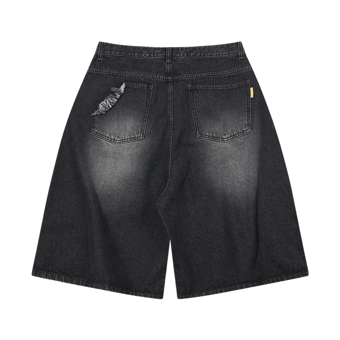 메인부스 드리머 데님 쇼츠 블랙(MAINBOOTH Dreamer Denim Shorts Black) - 2