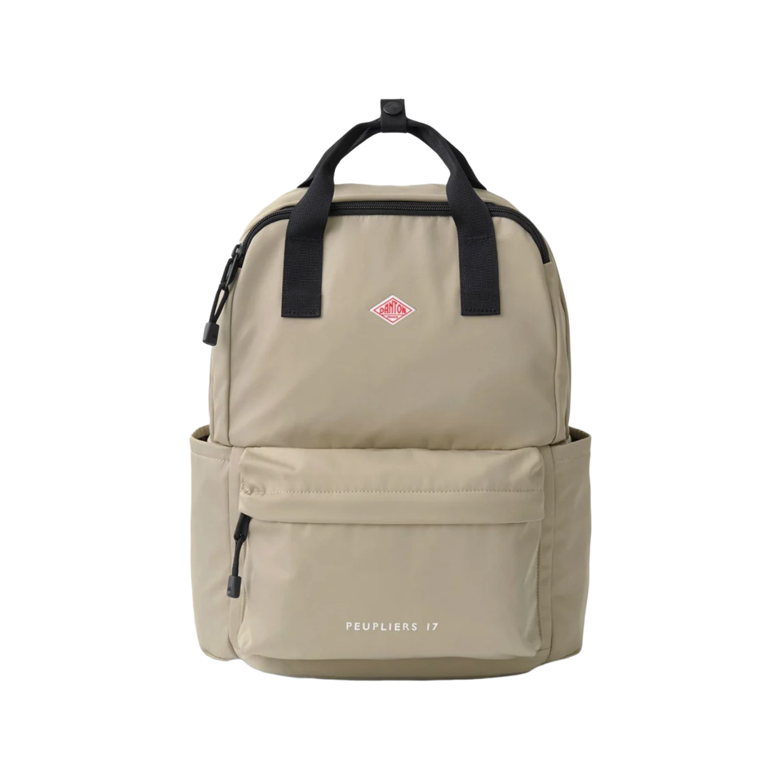 단톤 포플라 17 폴리에스터 트윌 백팩 라이트 베이지(Danton Peupliers 17 Polyester Twill Backpack Light Beige)