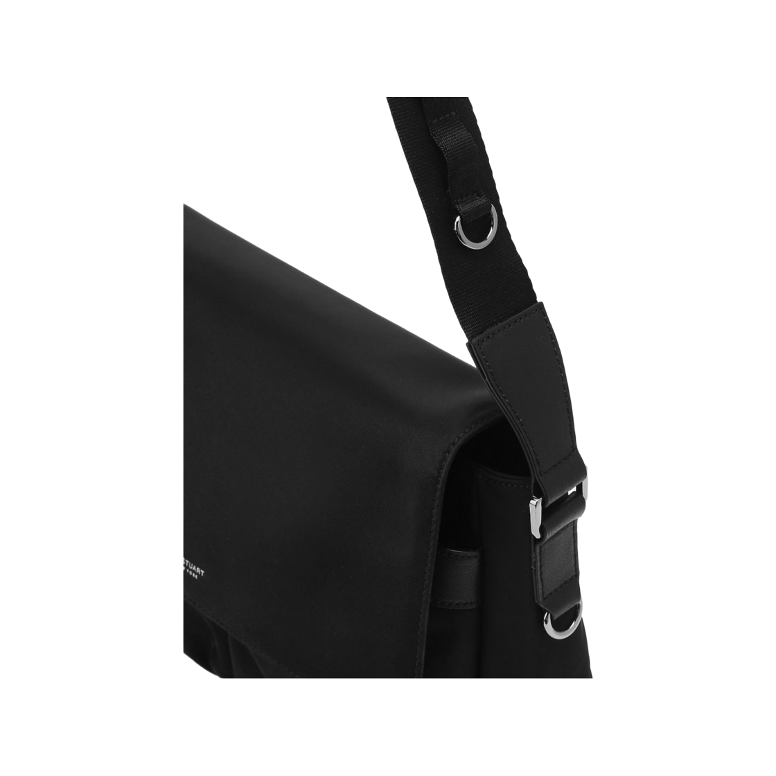 질스튜어트 액세사리 남성 로건 블랙 나일론 플랩형 크로스 JUBA5F946BK 블랙(Jillstuart Men's Acc Rogan Logan Black Nylon Flap Crossbody Bag Juba5F946Bk Black) - 4