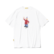 MAINBOOTH [Pat&Mat] Mat T-shirt White