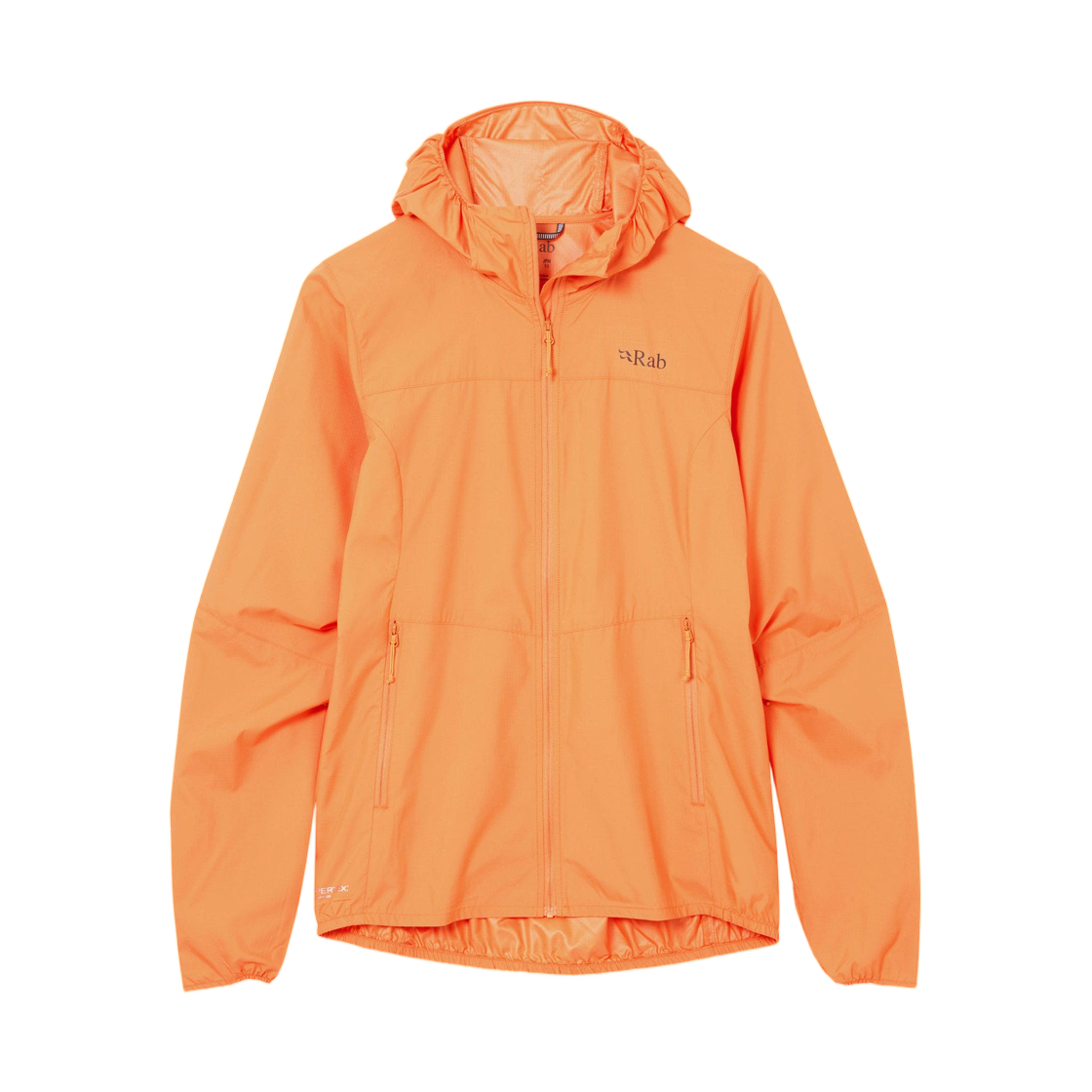 QWS-85 (W) Rab Windgather Hooded Jacket Fig Green
