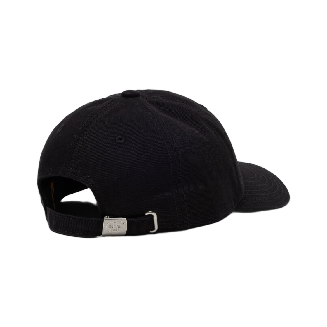 휴먼 메이드 6 패널 트윌 캡 블랙(Human Made 6 Panel Twill Cap Black) - 3