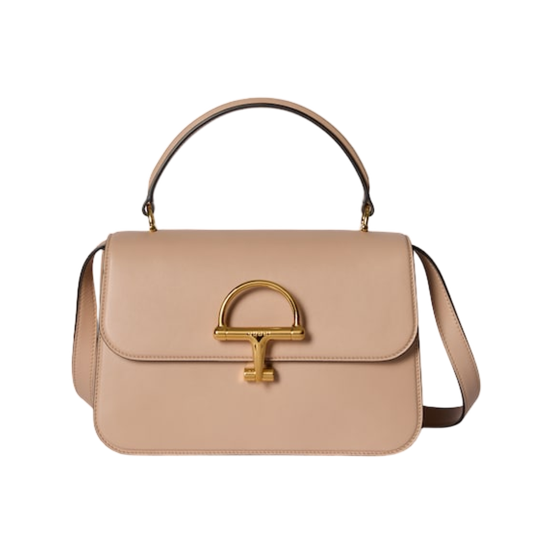 855535-AAEDB-5753 Gucci Siena Medium Top Handle Bag Pink Beige