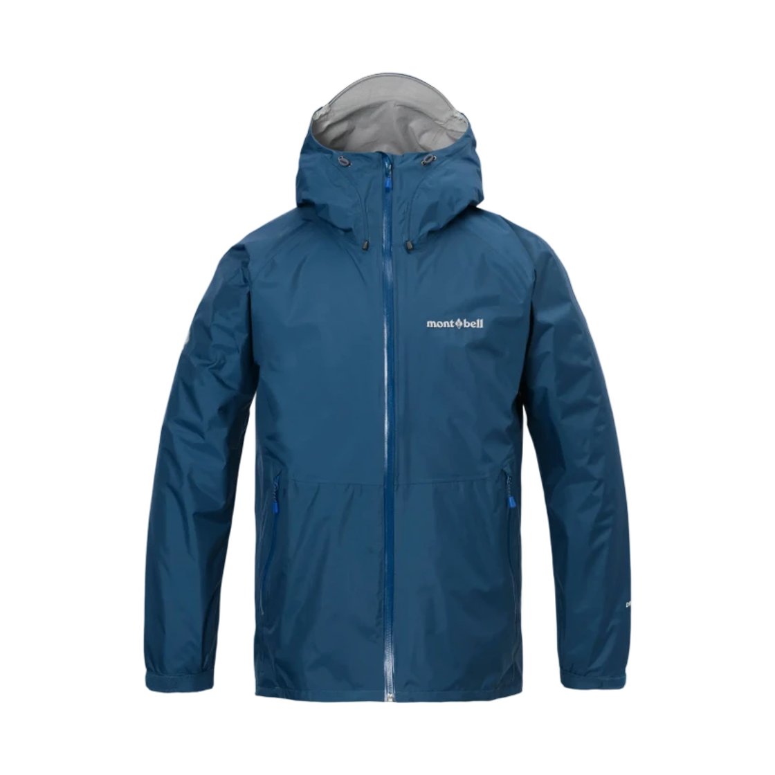 1128787 Montbell Pack Wrap Rain Jacket Blue Green