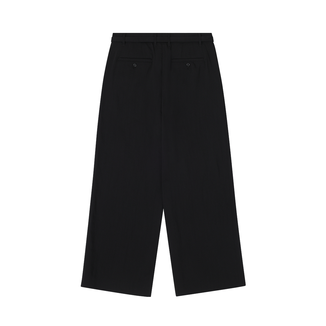 송지오 옴므 아티저널 플레어 팬츠 블랙(SONGZIO HOMME Artisanal Flare Pants Black) - 2
