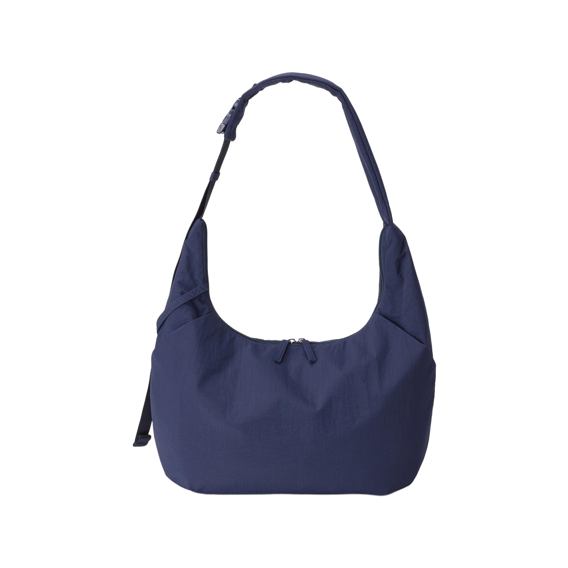 358995-69 GU Soft Nylon Cocoon Shoulder Bag Navy