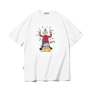 MAINBOOTH [Pat&Mat] Victory T-shirt White