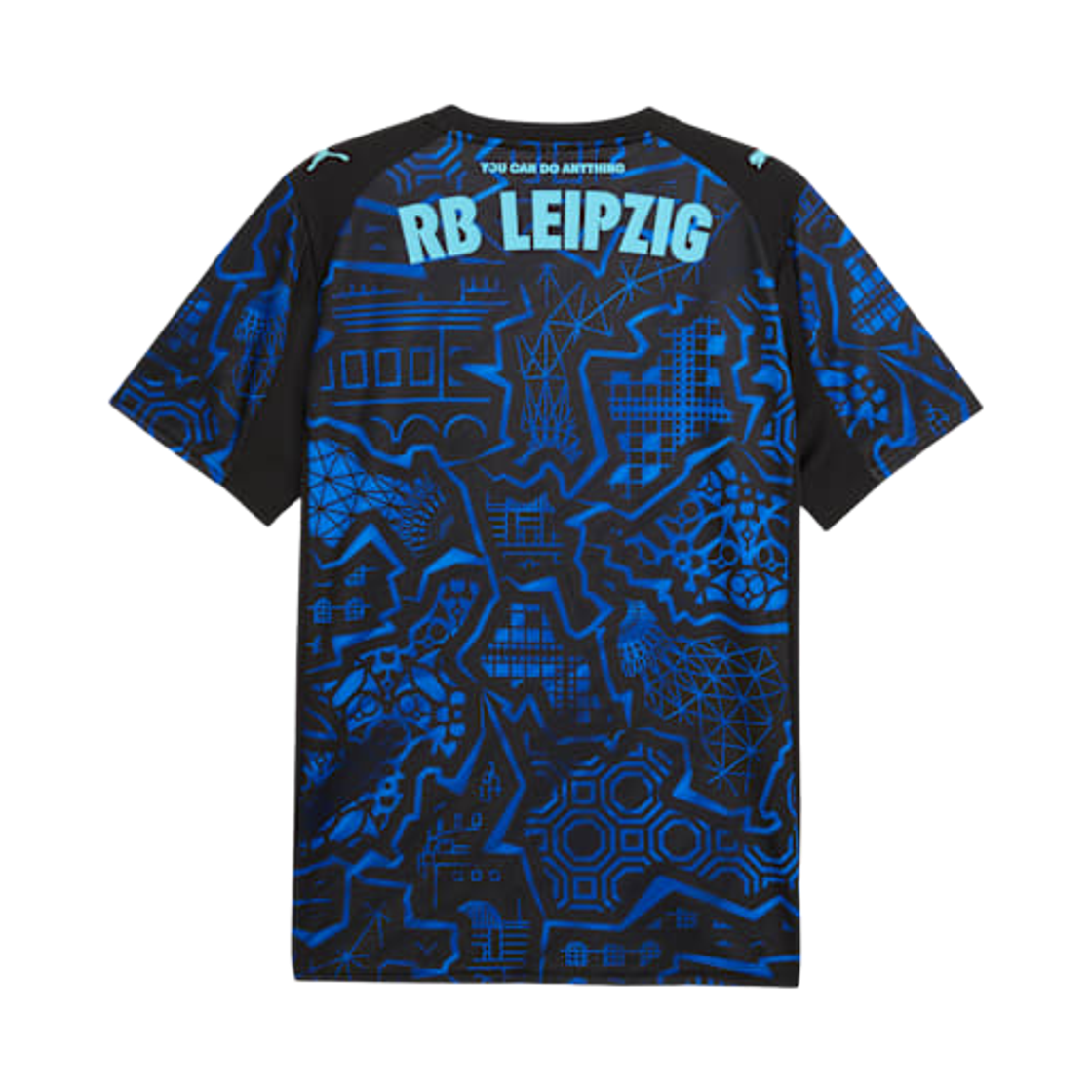 푸마 RB 라이프치히 스페셜 에디션 저지 블랙 블루메이징 (논 마킹 버전)(Puma RB Leipzig Special Edition Jersey Black Bluemazing (Non Marking Ver.)) - 2